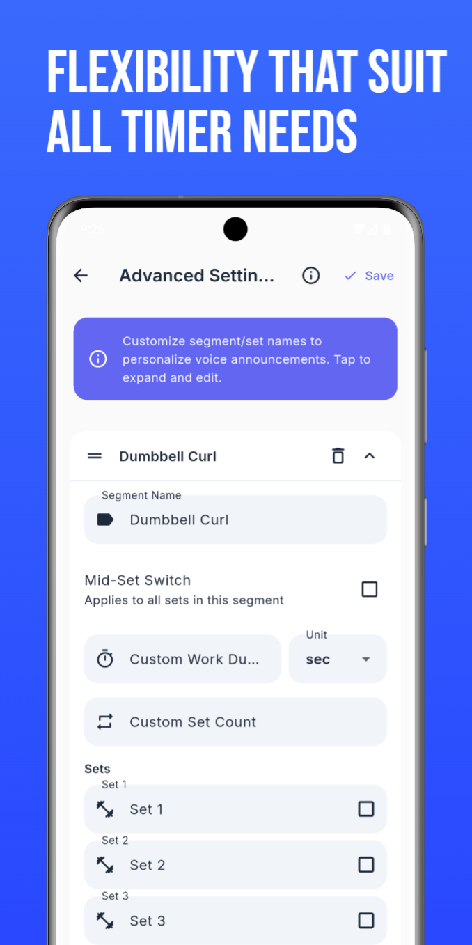 Complete Interval Timer app screenshot 5