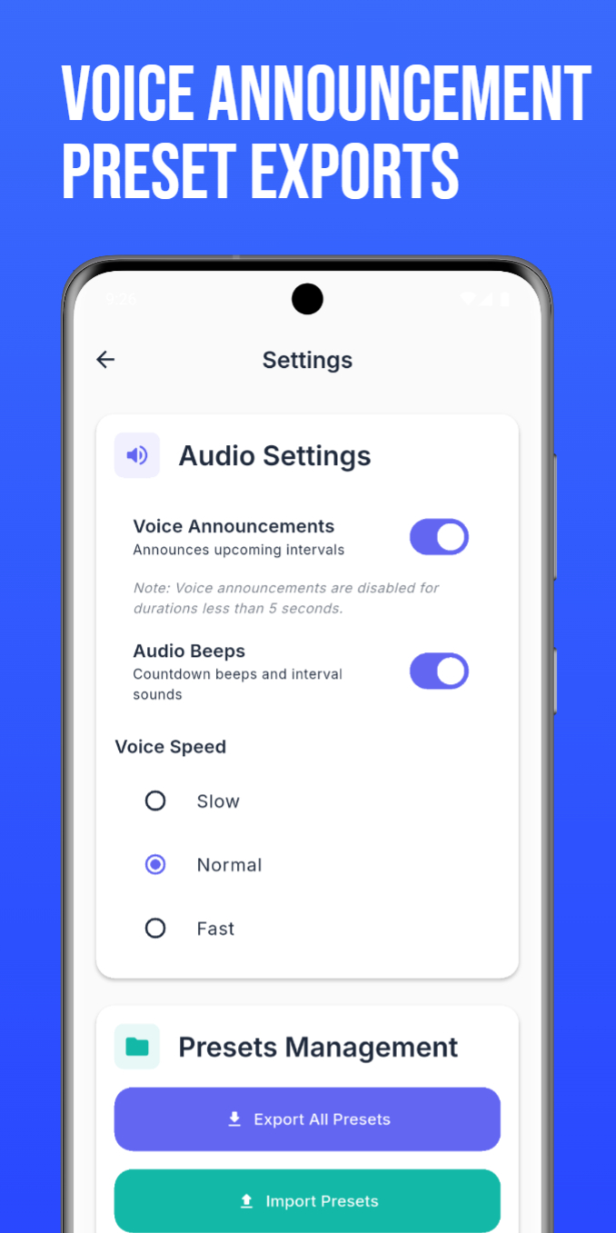 Complete Interval Timer app screenshot 7